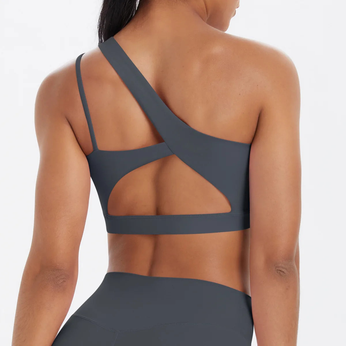 Sports Bra Women Push Up Fitness Bras One Shoulder Underwear Shockproof Yoga Bra Workout Bra Yoga Running Bra Sexy Vest