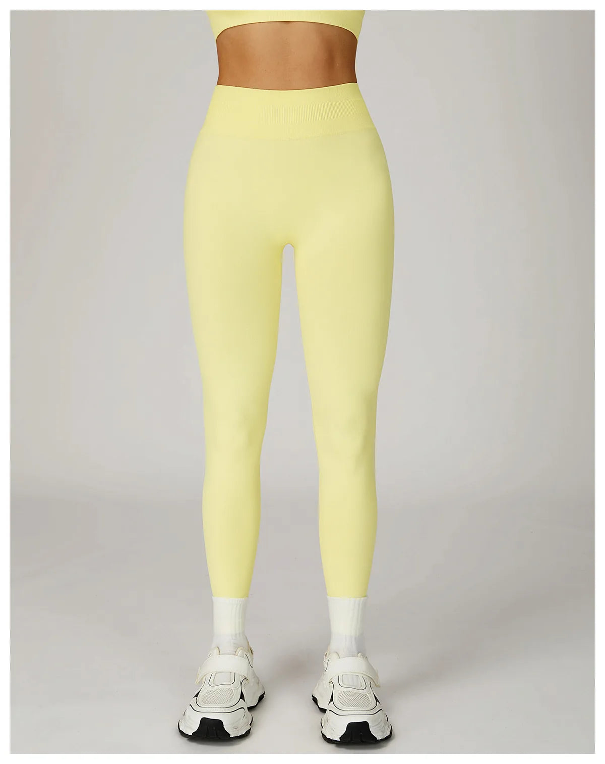 Seamless High Waist Solid Leggings Women Slim Tights Fitness Yoga Elastic Leggings Push Up Butt Knit Fashion Gym Workout Pants
