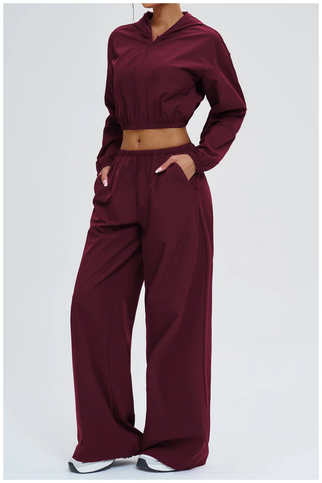 Yoga Pants For Women Sun Protection Sports Pants Loose Wide Leg Pocket Sports Pants Outdoor Cycling Hiking Casual Pants Women