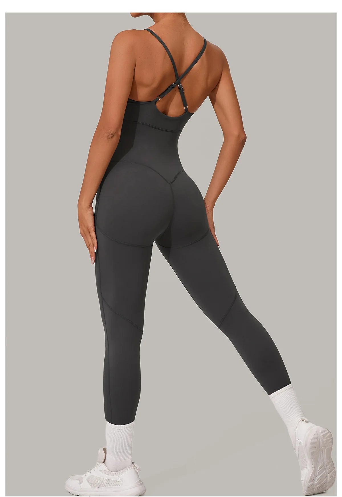 Women's Tracksuit Jumpsuits One-Piece Suit Sleeveless Yoga Set Gym Push Up Workout Clothes Fitness Bodysuit Sportswear Rompers