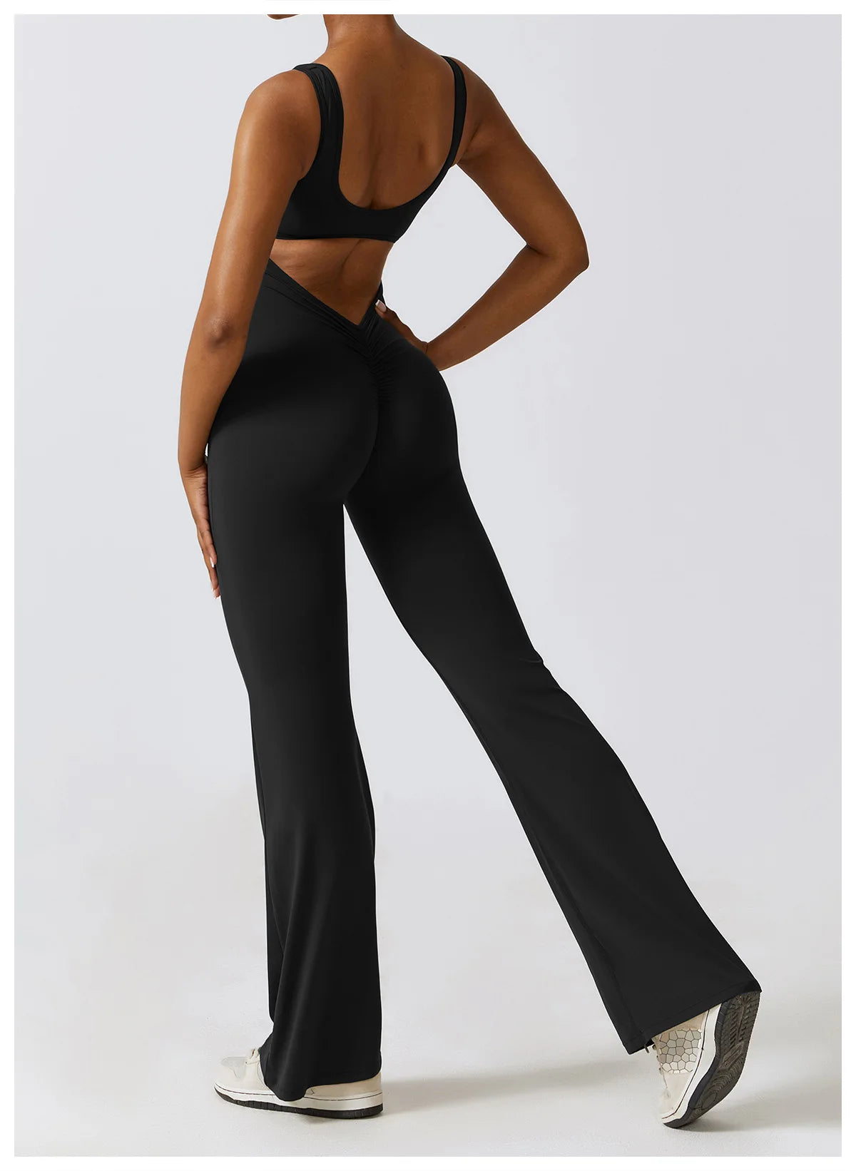 Gym Jumpsuit Women's Fitness Suit Yoga Sets Sports Overalls Woman Tracksuit Yoga Clothing Workout Sportswear Sexy Back V Rompers