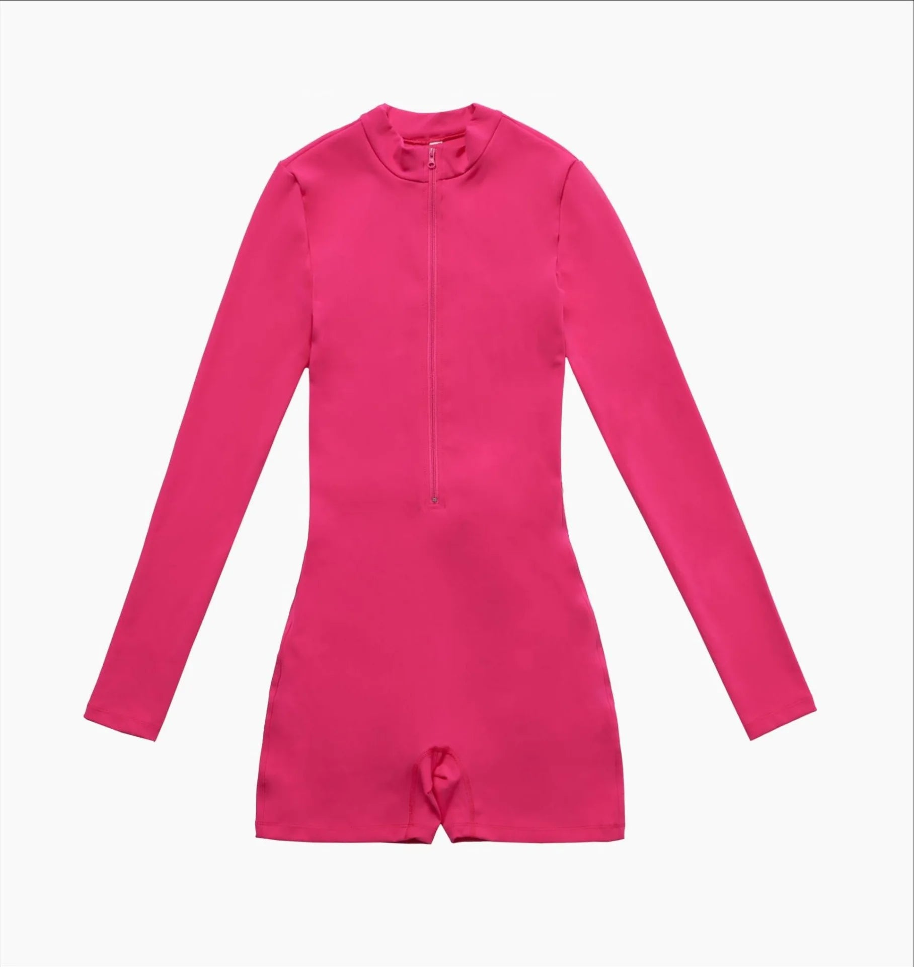 Zipper Long Sleeve Jumpsuits Women's Workout Tracksuit Sportswear Yoga Set Dance Fitness Bodysuit Sexy Gym Clothes Yoga Suit