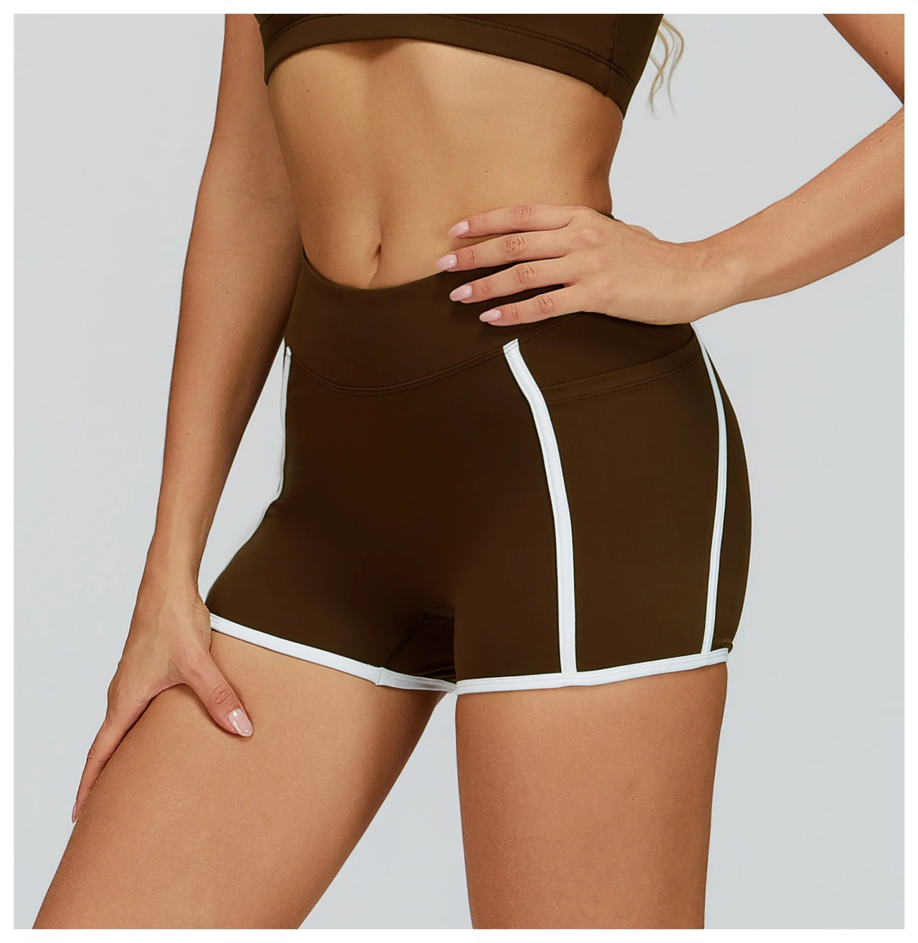 Yoga Shorts Women Impact Sports Shorts Tights Gym Workout Shorts High Waist Push Up Running Fitness Sports Shorts Cycling Shorts