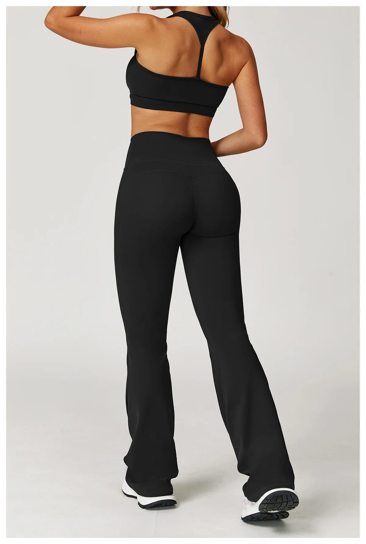Impact Leggings Women Yoga Bell Bottoms Sports Yoga Pants Gym Clothes Fitness Workout Wear Tights Wide Leg Pants Flared Leggings