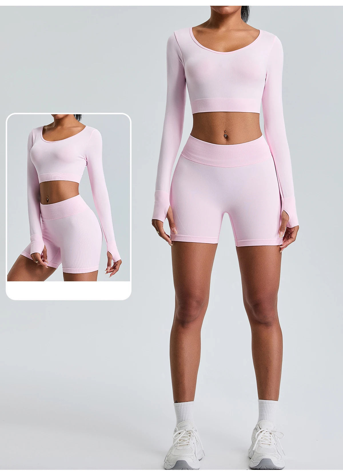 Seamless Yoga Shorts Women High Waist Workout Shorts Fitness Yoga Lift Butt Fitness Yoga Gym Running Sports Shorts Sportswear