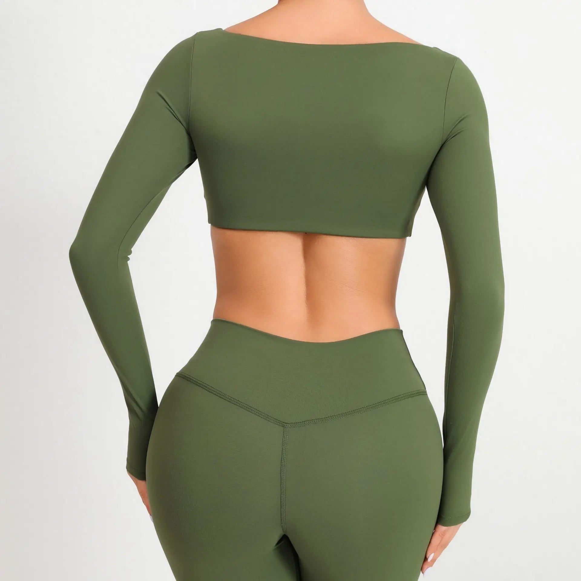 New Sport Shirt Women Clothes Sportswear Long Sleeve T-shirt for Fitness Yoga Wear Ladies Crop Top Gym Workout Top with Cups