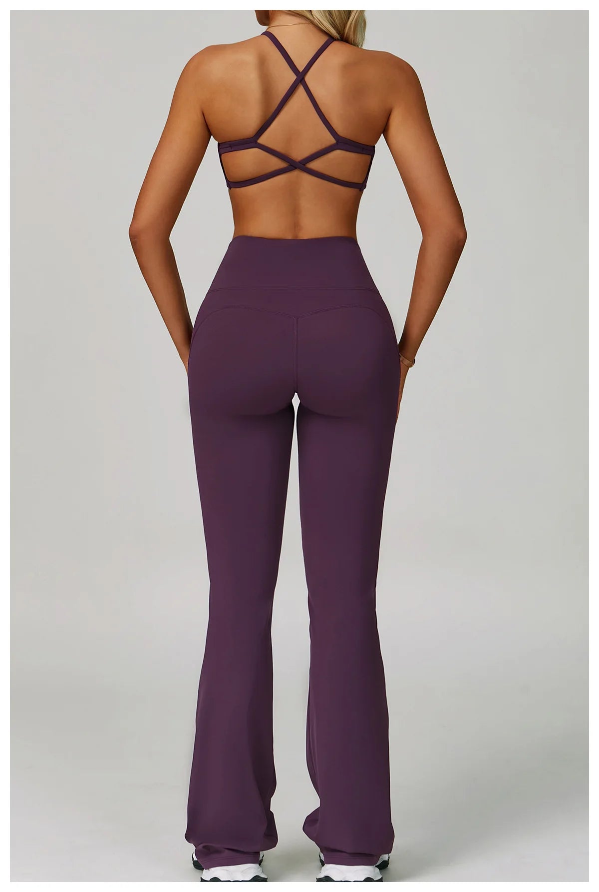 High Waist Bell-bottoms Women Yoga Wide Leg Pants Leggings Push Up Sport Legging Fitness Running Hip Lift Yoga Pants Gym Legging