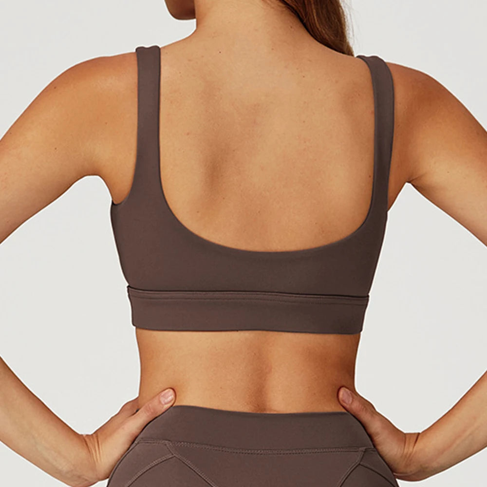 Sports Underwear Women Bra Top Push Up Fitness Yoga Bra Sport Tops For Women Breathable Running Vest Bralette Gym Wear Female