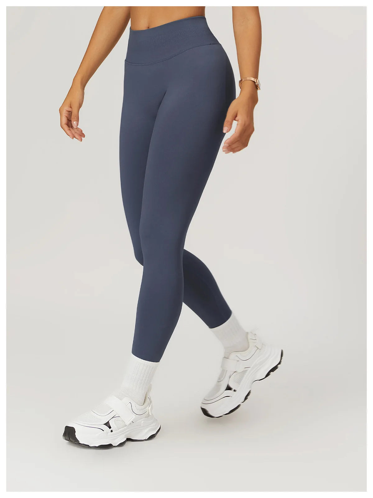 Seamless Fitness Leggings Women Sport High Waist Elastic Ribbed Yoga Leggings Gym Jogging Quick Dry Push Up Slim Pants Female