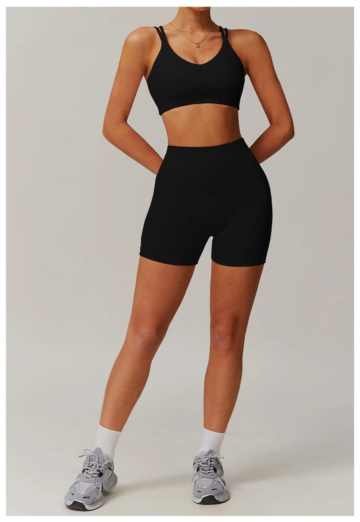 Women Yoga Suit 2PCS Sports Set Quick-Drying Gym Set Women Tracksuit Running Bra Workout Long Sleeve Sports Shirt Yoga Clothing