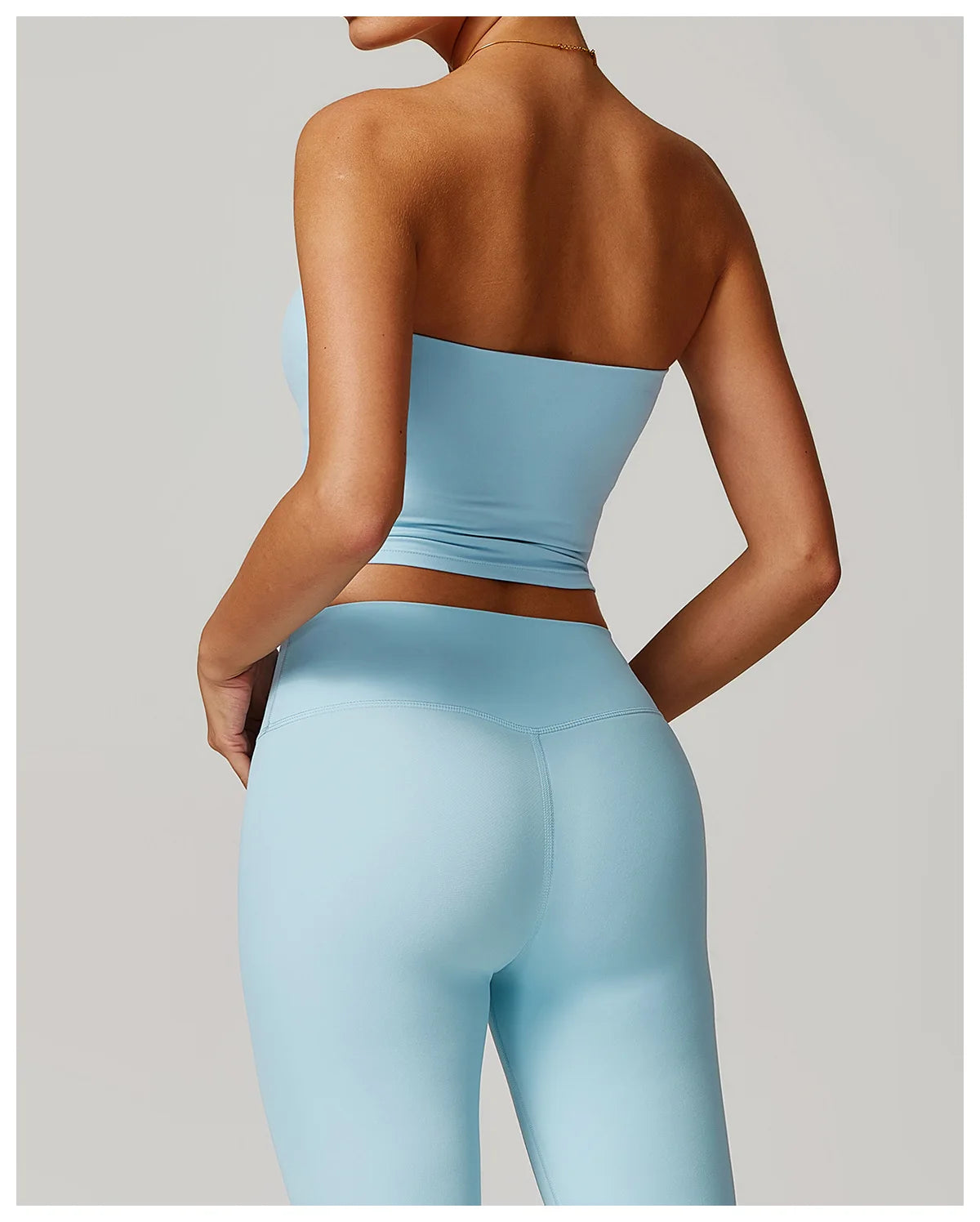 New Strapless Yoga Vest for Women Sexy Beautiful Back Sports Bra Shock Resistant Quick Drying Fitness Top for Women Underwear