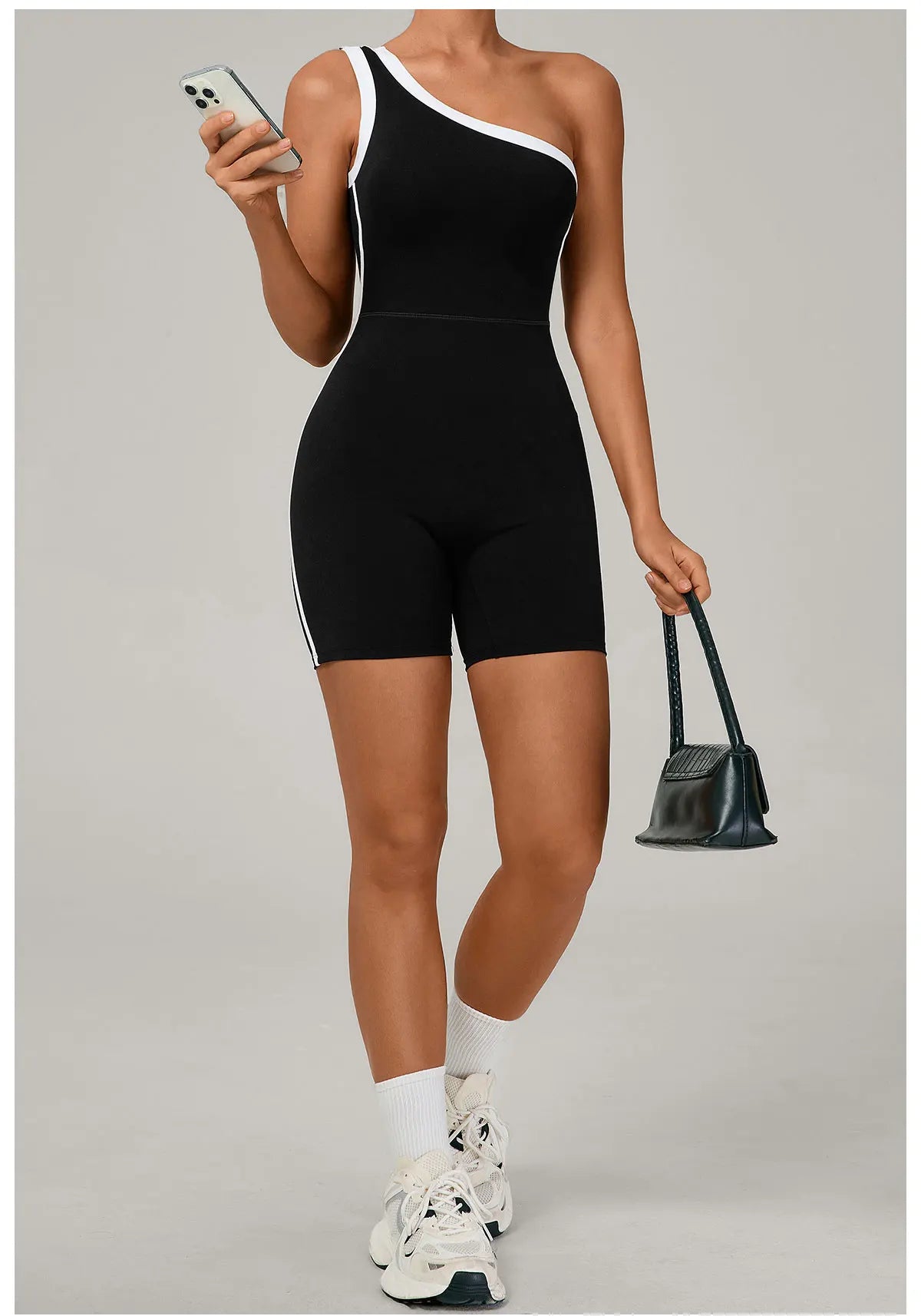 Gym Bodysuit Short Jumpsuit Playsuit Women Tracksuit One Piece Sport Overalls Yoga Romper Fitness Workout Clothes Sportswear