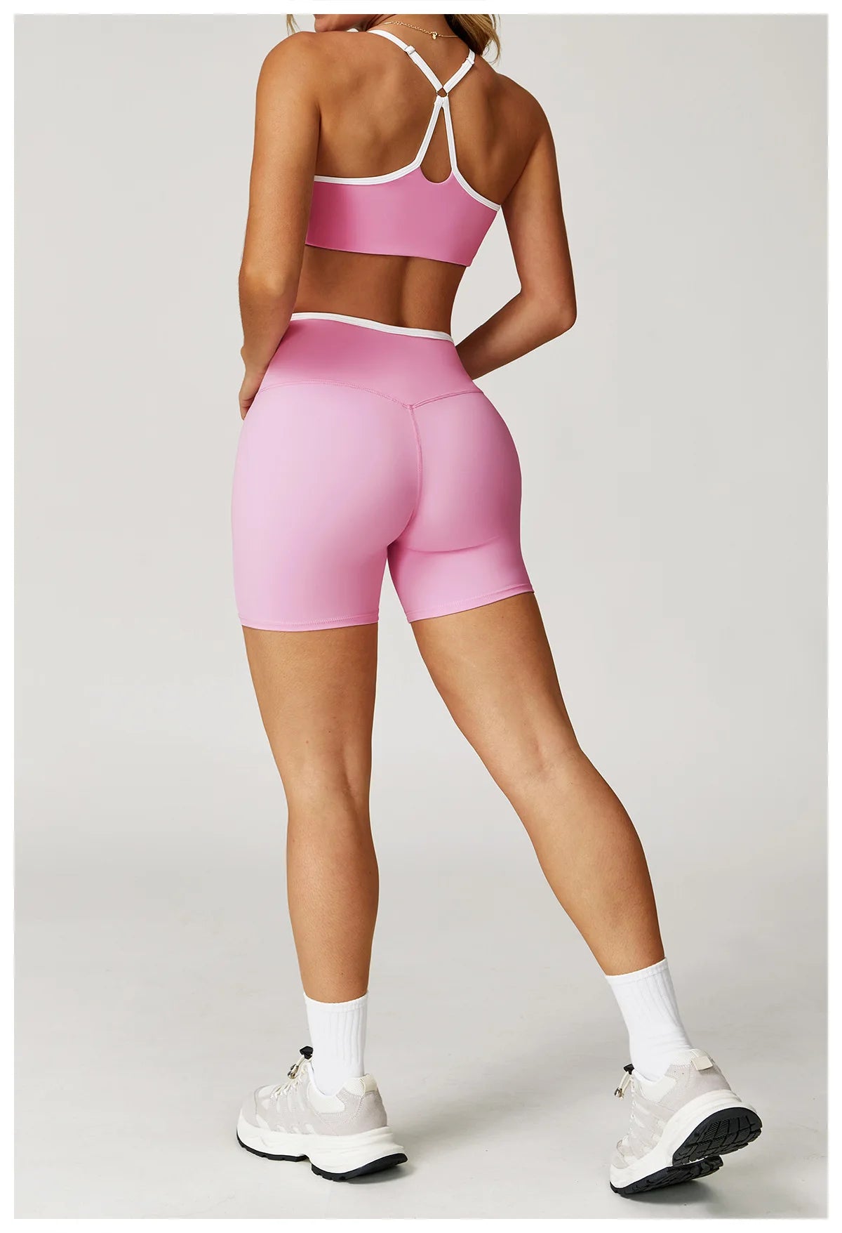 Women's Clothes Yoga Set 2 Pieces Workout Tracksuit Sportswear Gym Clothing High Waist Bell-bottoms Sexy Fitness Bta Sports Suit