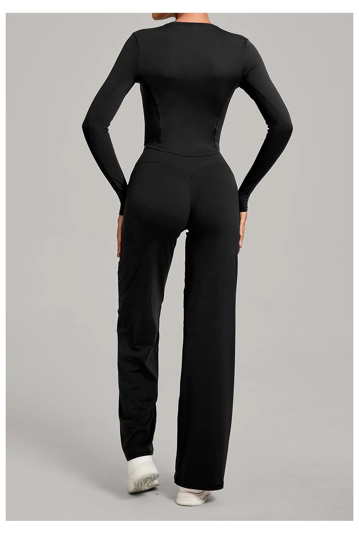 Gym Outfits 2PCS Yoga Suit Sports Set Women Sportswear Quick-Drying Women Tracksuit Running Workout Long Sleeve Yoga Clothing