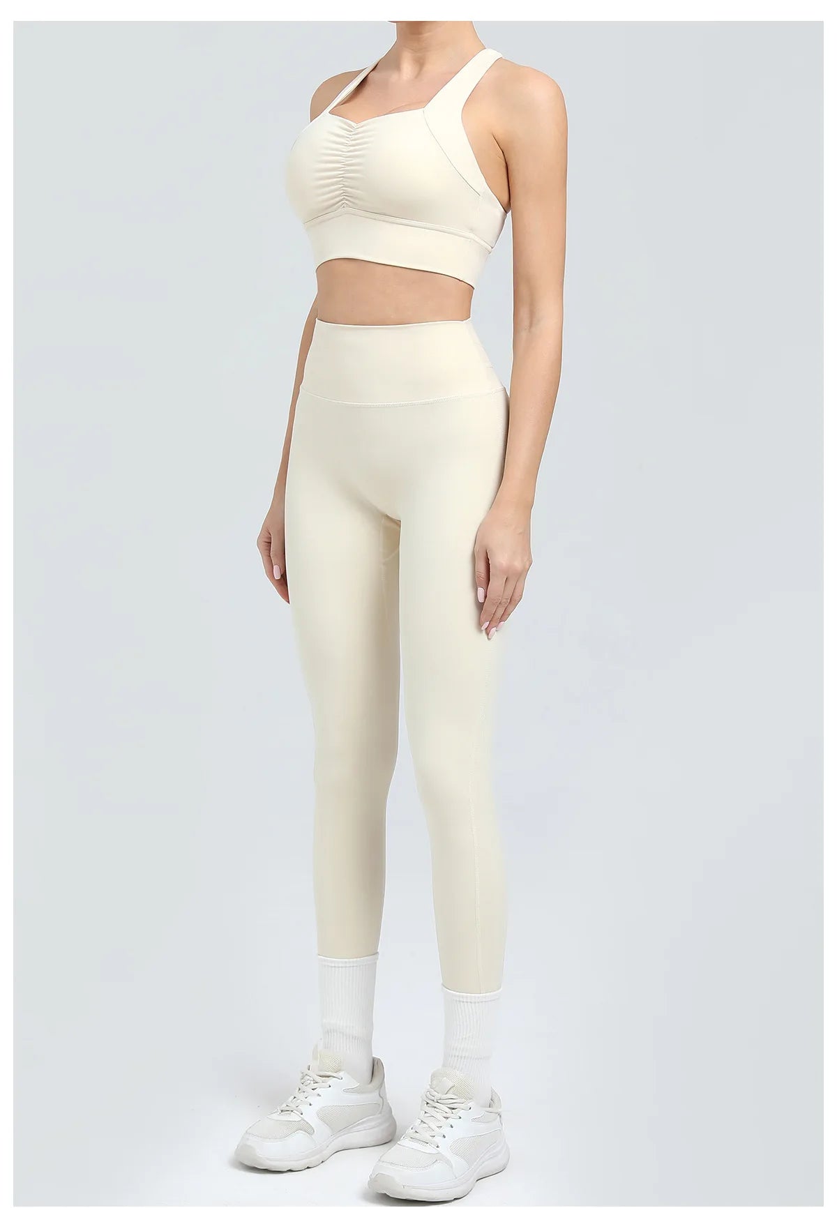 Women's Tracksuit Fitness Suit Yoga Sets Sportswear Workout Outfits Sports Bra High Waist Leggings Gym Clothing Sports Suits