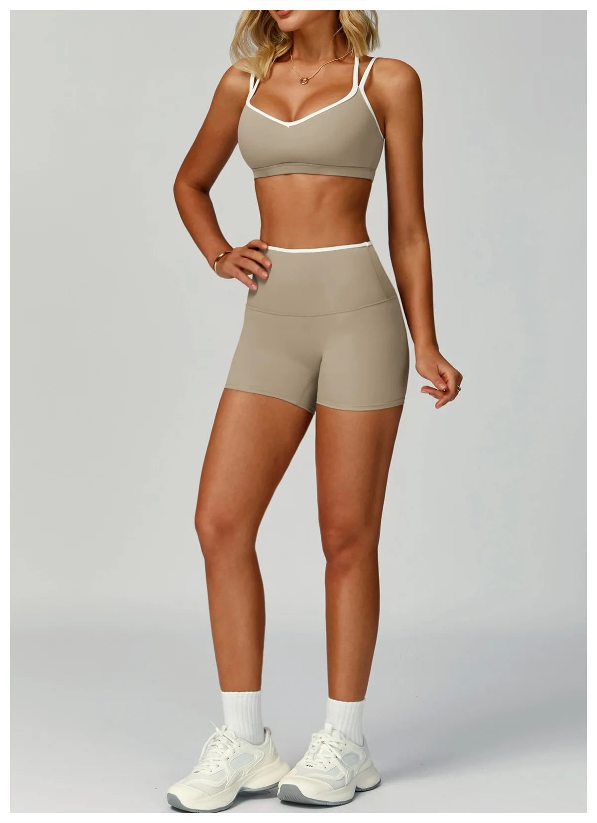 Gym Tracksuit Yoga Set 2 Pieces Workout Outfits Fitness Sportswear High Waist Leggings Sports Bra Athletic Wear Women Clothes