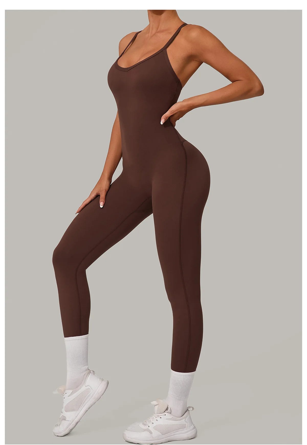 Yoga Set Women Tracksuit Sexy Backless One-piece Suit Female Rompers Quick Dry Yoga Clothing Workout Bodysuits Sports Jumpsuit