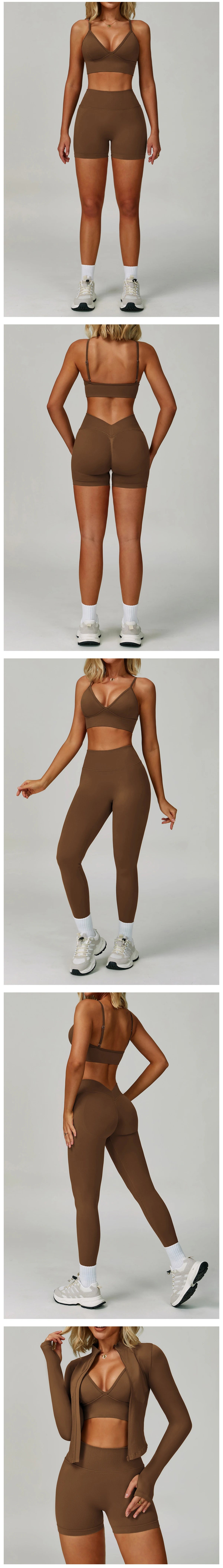 Seamless Yoga Suit 2PCS Sports Set Women Tracksuit Gym Running Workout Clothes Sports Long Sleeve Athletic Wear Yoga Clothing