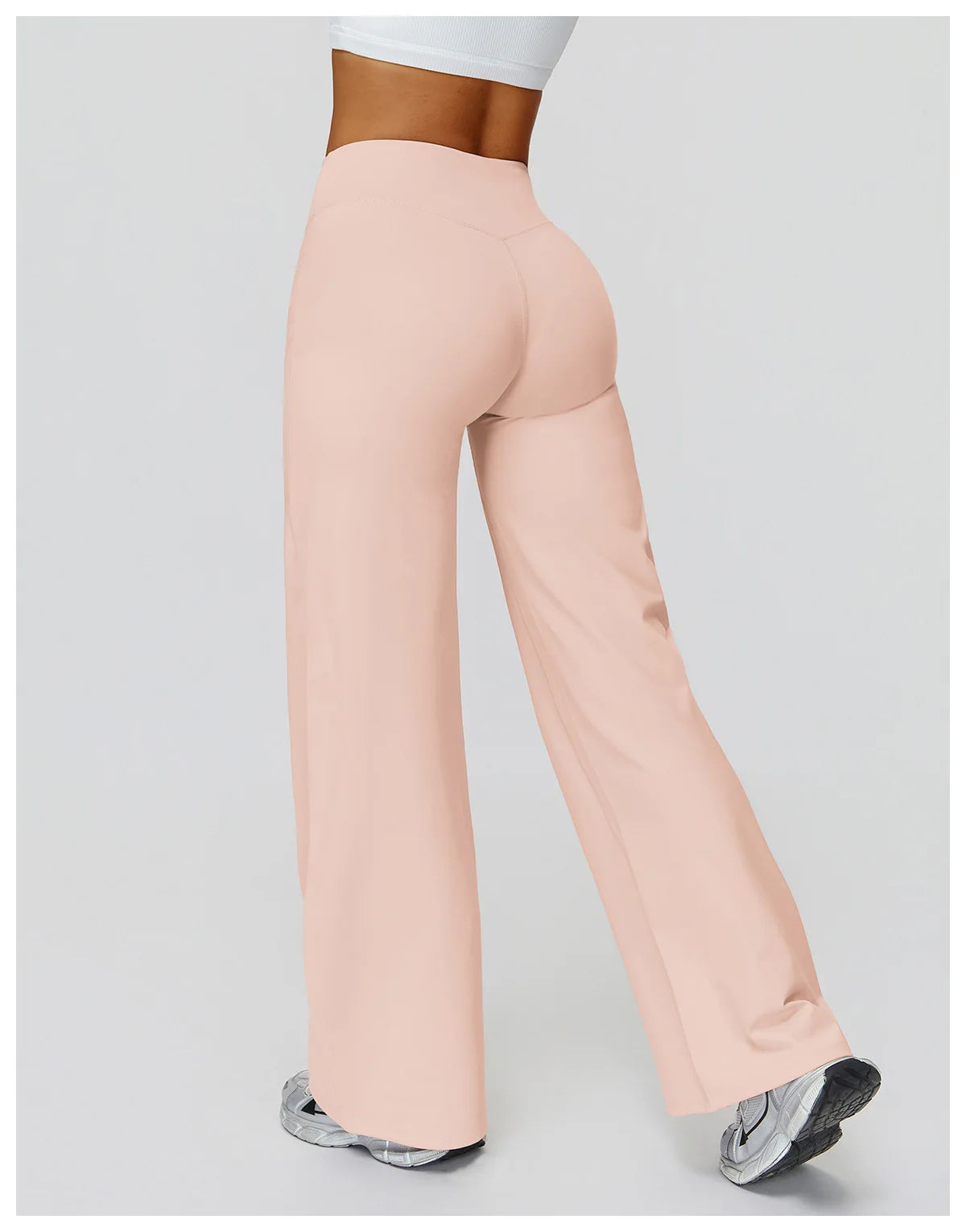 Winter New Yoga Pants With Plush Insulation High Waist Wide Leg Pants Outdoor Sports Running Wide Leg Pants for Women Pants