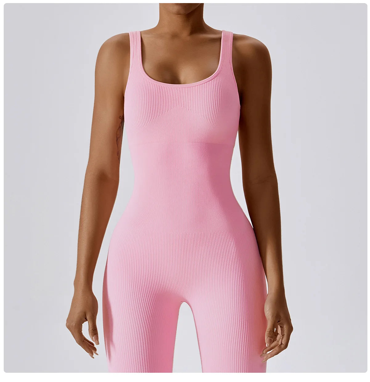 Women's Tracksuit Seamless Yoga Set Yoga Jumpsuits One Piece Workout Rompers Sportswear Gym Set Workout Clothes Women Bodysuit