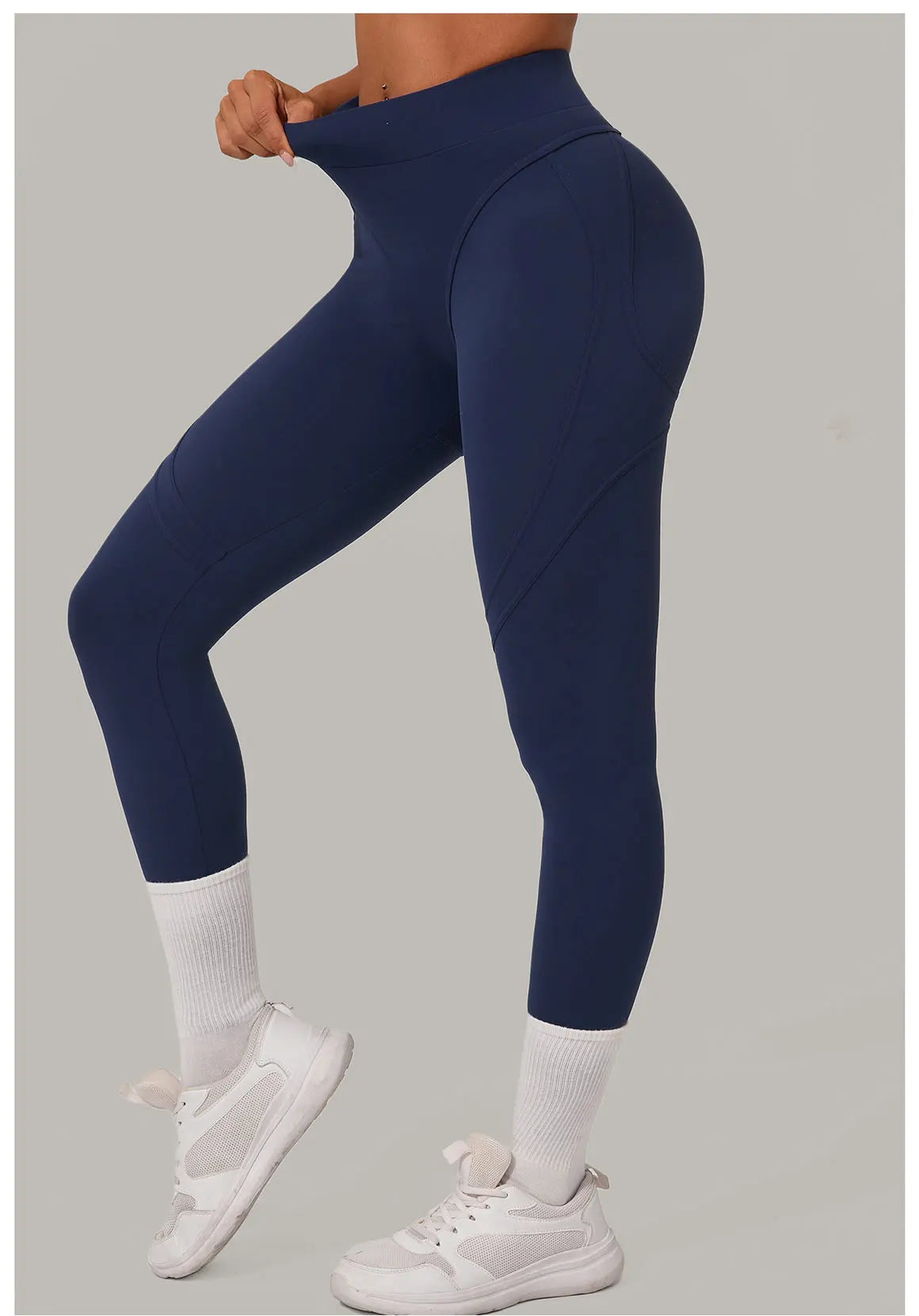 High Waist Yoga Pants Women Yoga Leggings Fitness Leggings Running Cycling Pants Breathable Sports Leggings Workout Gym Clothing
