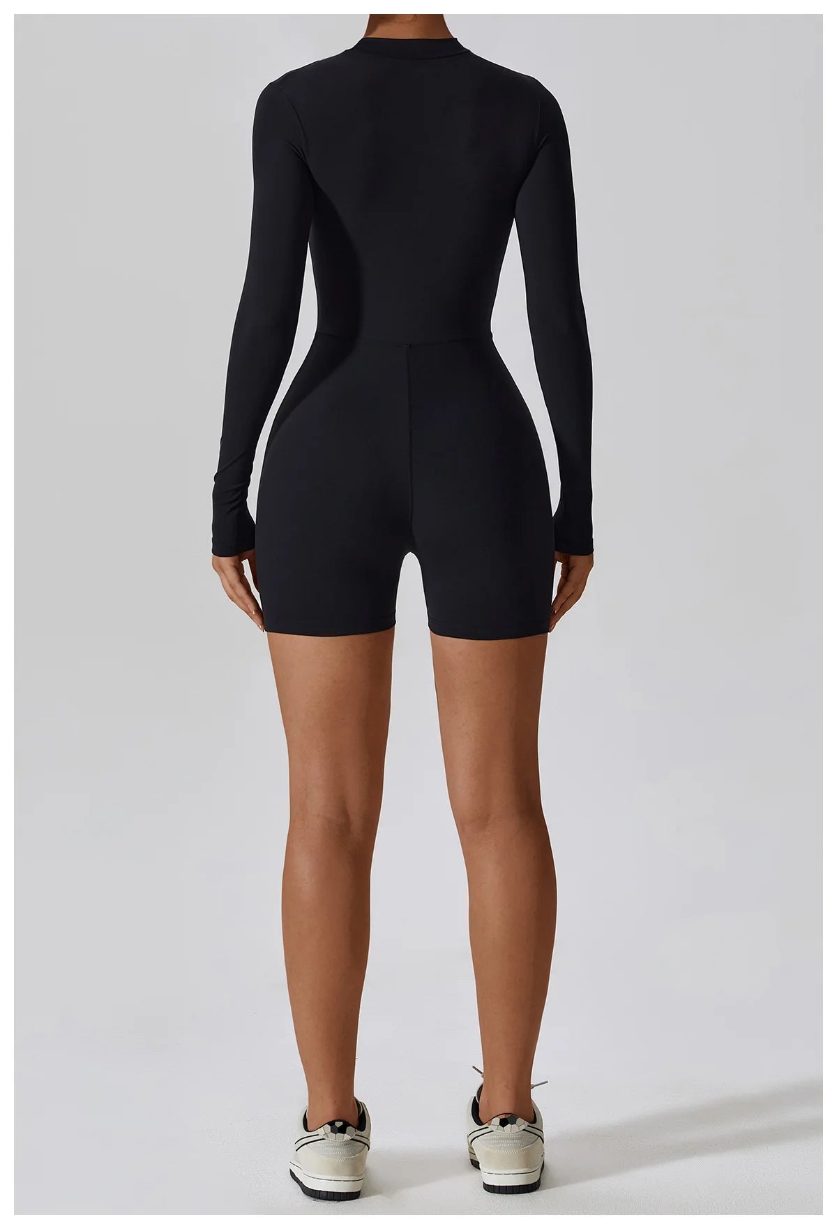 Zipper Long Sleeve Jumpsuits Women's Workout Tracksuit Sportswear Yoga Set Dance Fitness Bodysuit Sexy Gym Clothes Yoga Suit