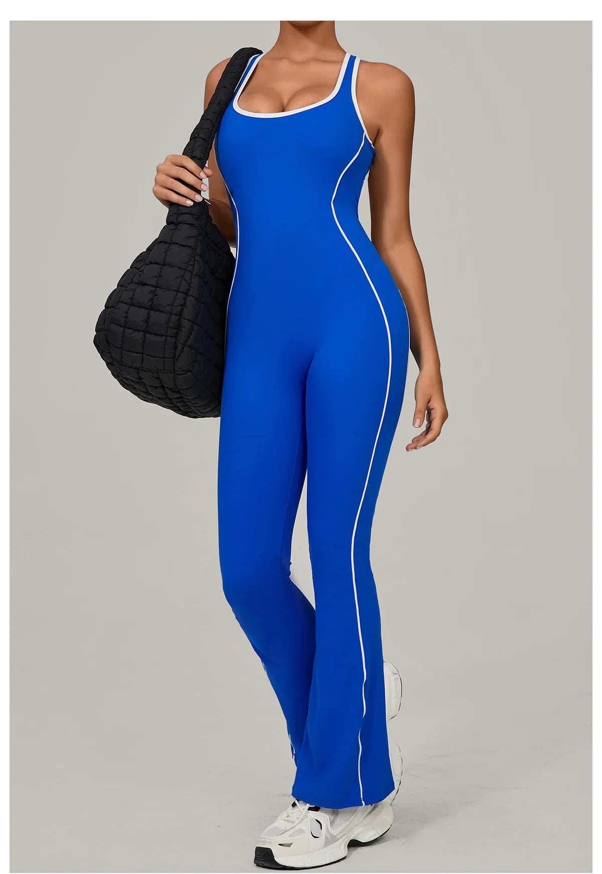 Gym Jumpsuit Women's Rompers Fitness Suit Running Sports Overalls for Woman Tracksuit Yoga Clothing Scrunch Workout Sportswear