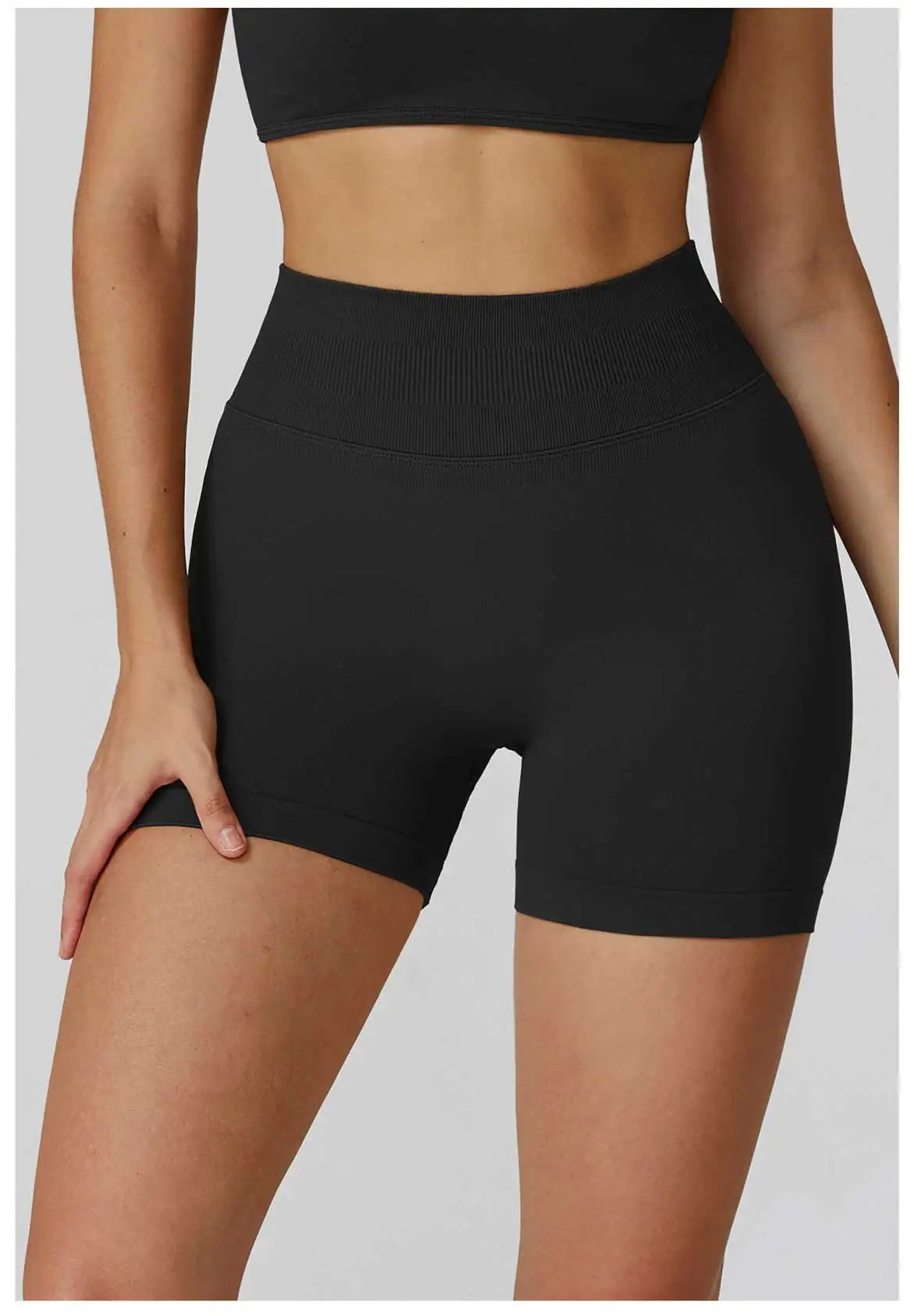 Seamless Running Impact Sports Shorts Women Buttock Lift Gym Leggings Women Cycling Slim Workout Shorts High Waist Yoga Shorts