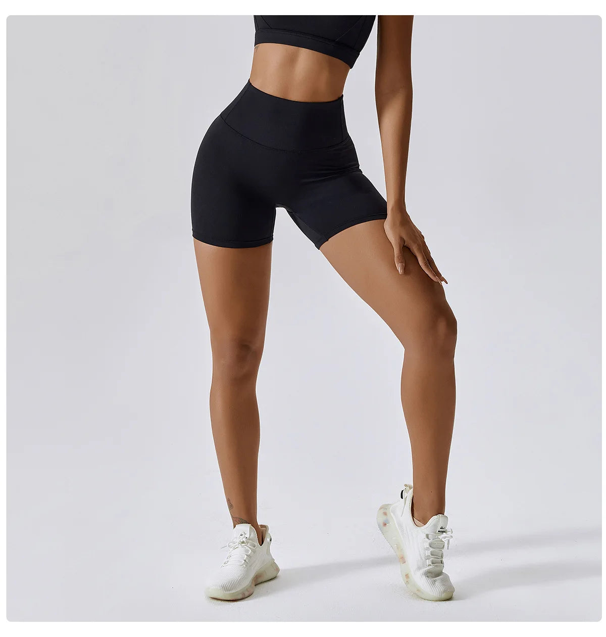 Sports Short Women Yoga Legging Shorts Squat Proof High Waist Running Fitness Shorts Quick Drying Cycling Workout Gym Shorts