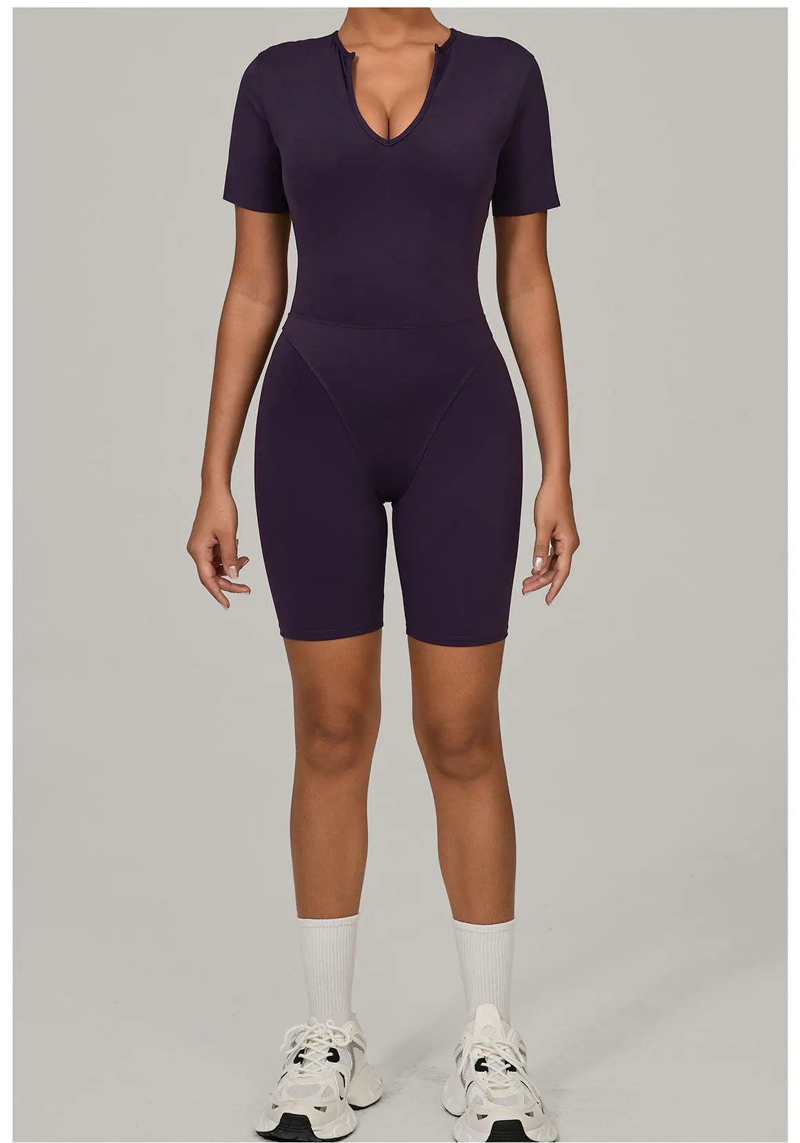 Summer Jumpsuits Short Sleeve Yoga Bodysuit Women Yoga Set Gym Tracksuit Push-up Rompers Workout Clothes Dance Fitness Bodysuit