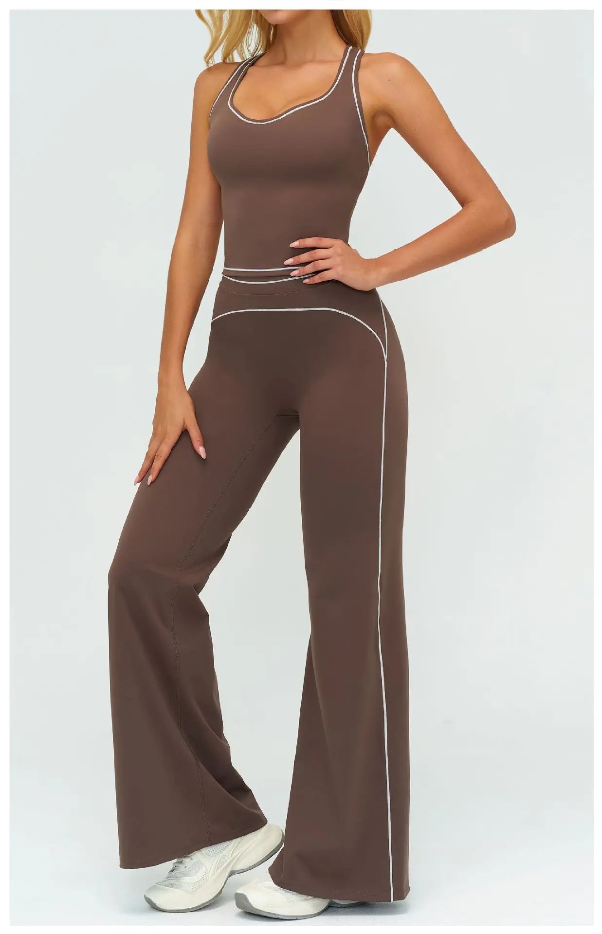 Women Tracksuit 2PCS Yoga Clothes Athletic Wear Fitness Set Gym Outfits Workout Sets Push Up Sports Bra Leggings Suit Sportswear
