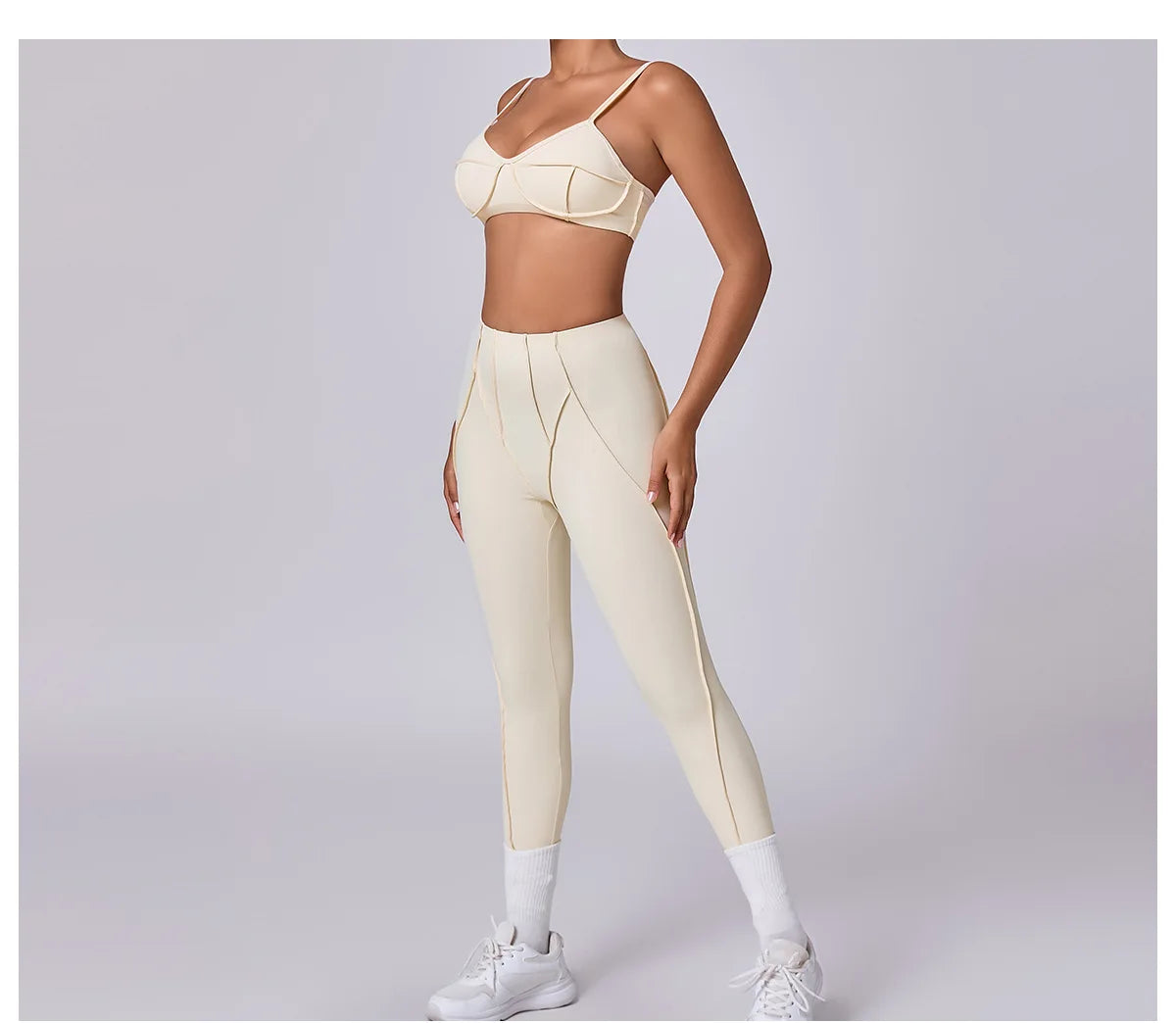 Sports Bra Anti-Sweat Fitness Top Women Yoga Bra Shockproof Crop Top Push Up High Strength Sport Bra Breathable Gym Workout Top