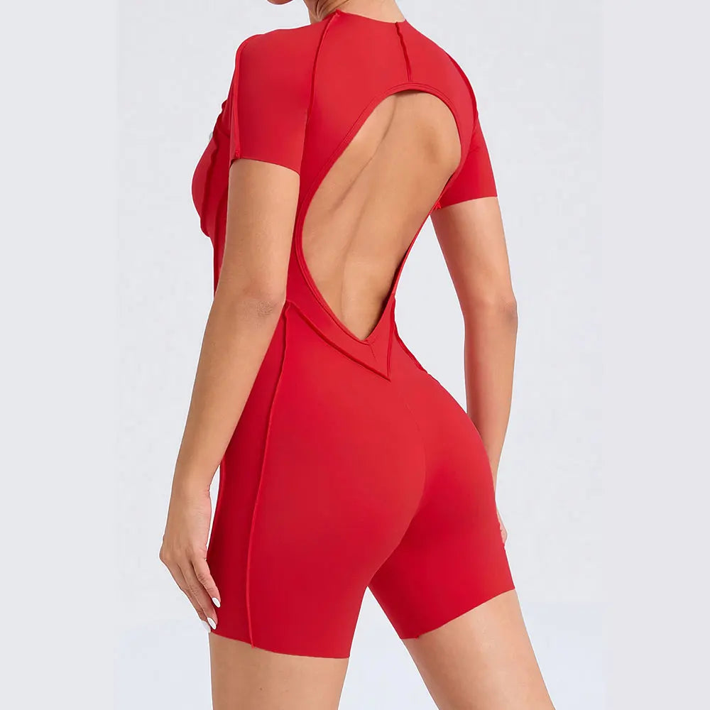 Sports Overalls Padding Sporty Jumpsuit Sportswear Woman Rompers Gym Set Yoga Clothing Suit for Women Tracksuit Fitness Set