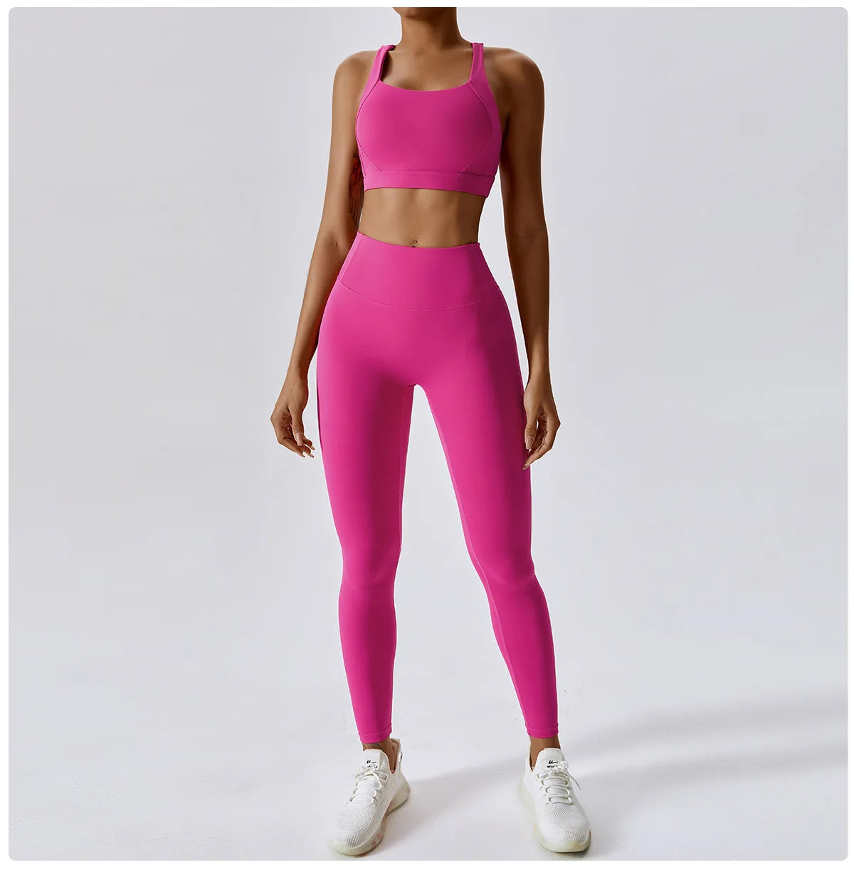 2/3PCS Yoga Set Gym Clothes Sportswear Yoga Suits For Women Tracksuit Fitness Set Tracksuits Sports Bra Gym Leggings Yoga Top