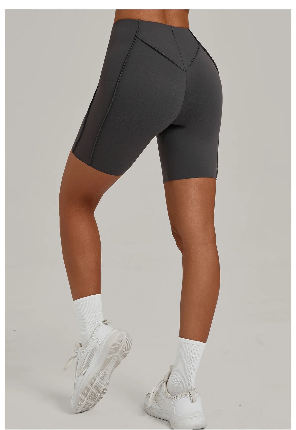Impact Yoga Shorts High Waist Workout Fitness Lift Peach Butt Fitness Tights Gym Running Body Shaper Pants Casual Sportswear