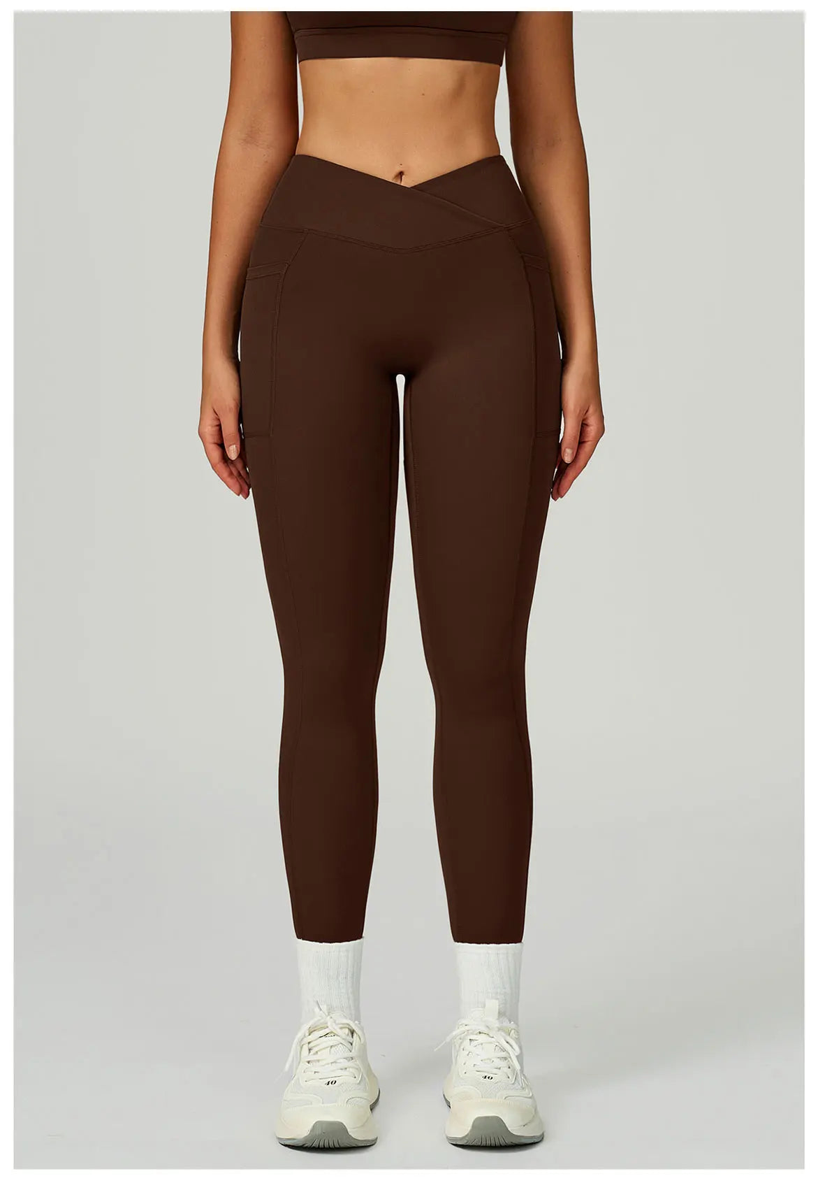 Cross Waist Head Gym Leggings Women Yoga Pants Sexy High Waist Booty Lifting Leggings Pants Women Sports Clothing Fitness Wear
