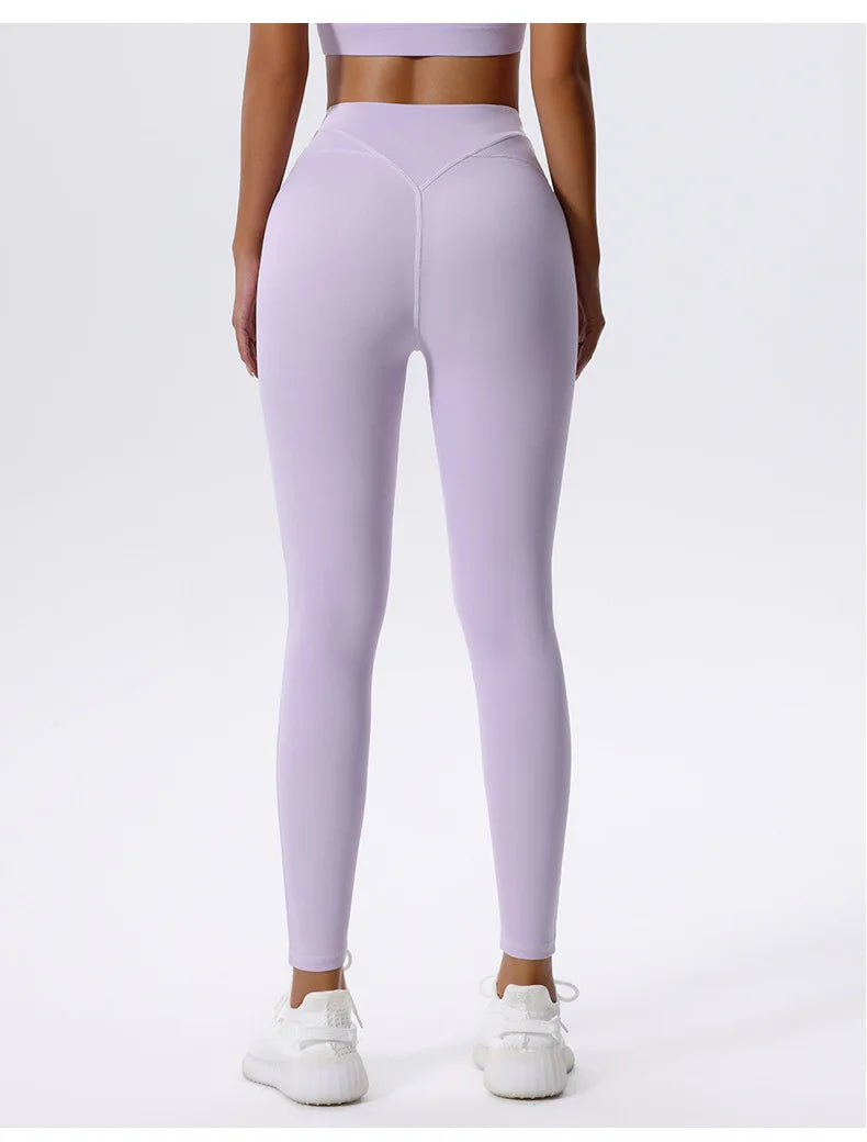 Yoga Leggings Women Fitness Leggings Running Cycling Pants Breathable Push Up Sports Leggings High Waist Workout Gym Clothing
