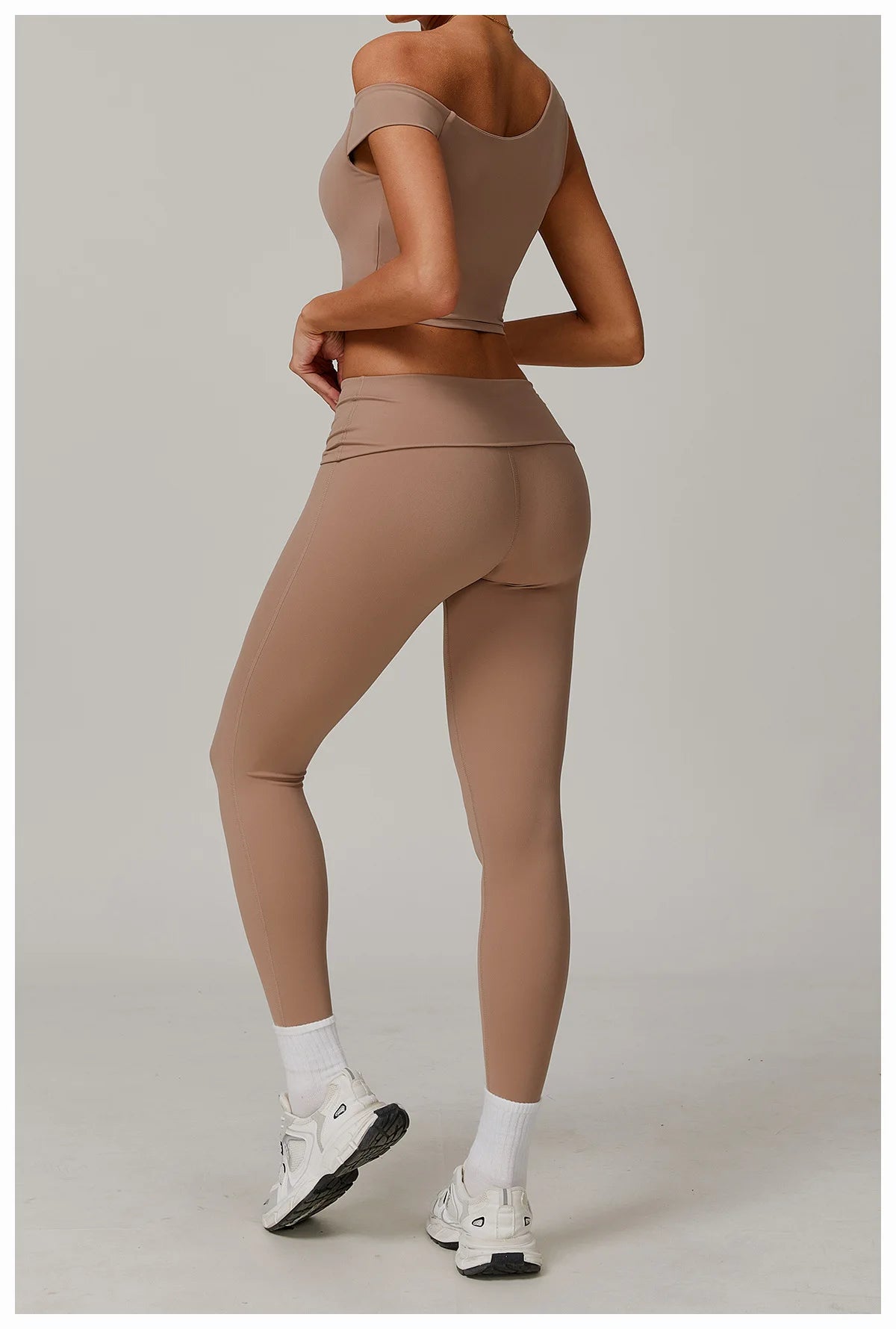 Yoga Set 2 Pieces Women Clothes Workout Outfits Fitness Sportswear Gym Tracksuit High Waist Leggings Sports Bra Athletic Wear