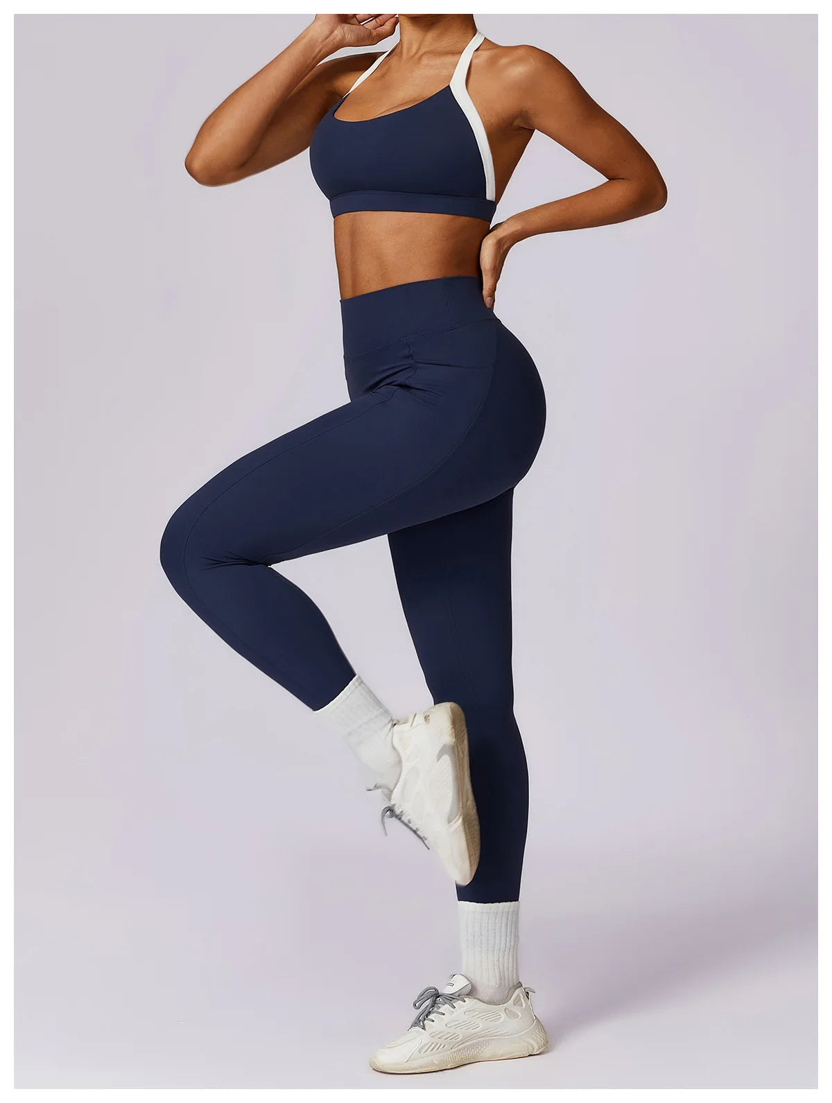 Women's Neck Hanging Back Beauty Yoga Bra Quick Drying Sports Underwear Gym Push Up Workout High-intensity Running Fitness Vest