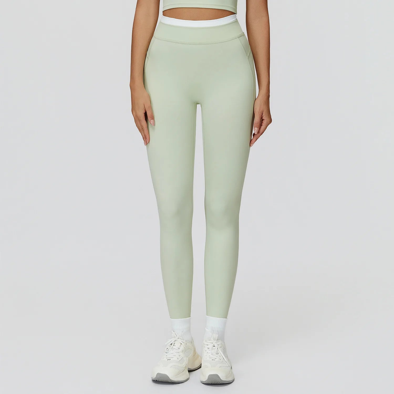 Yoga Leggings Tights Women Fitness Leggings Running Cycling Pants Breathable Sports Leggings High Waist Workout Gym Clothing