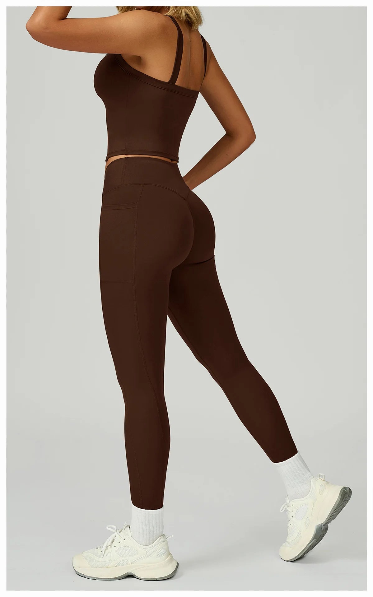 Cross Waist Head Gym Leggings Women Yoga Pants Sexy High Waist Booty Lifting Leggings Pants Women Sports Clothing Fitness Wear