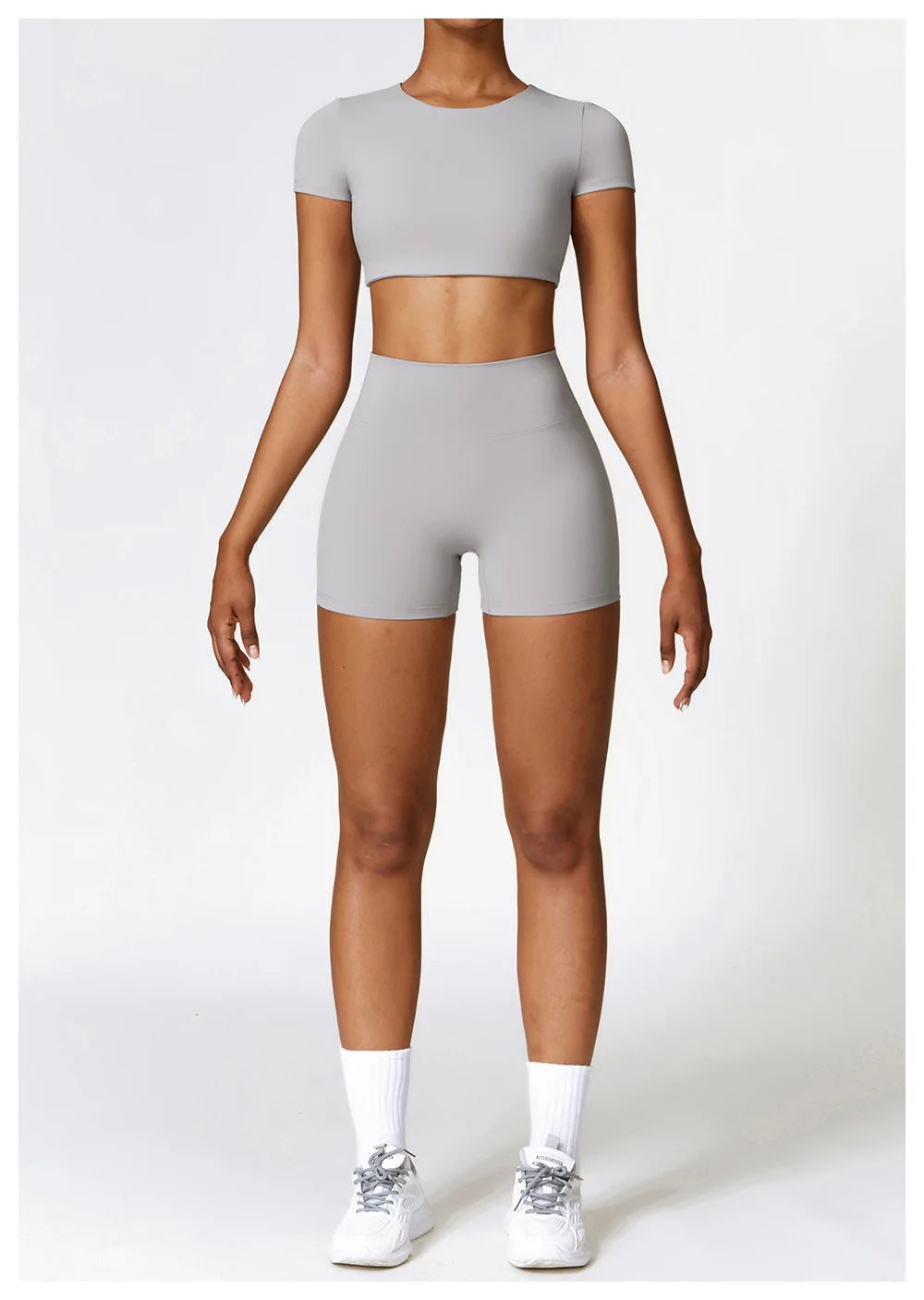 Yoga Top Women Sport T Shirts Push Up Fitness Clothes Short Sleeve Yoga Shirt Gym Top Running Active Wear Sport Top Femme Tights
