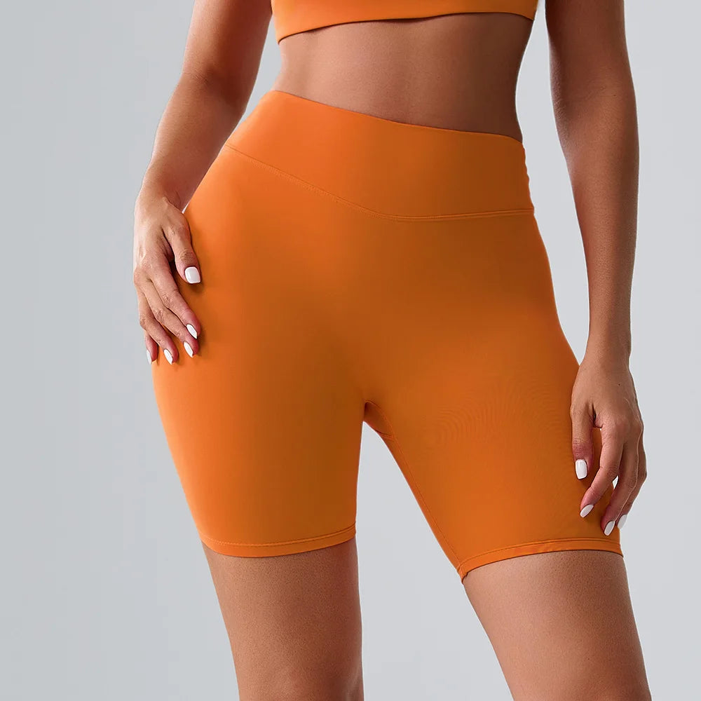 Sports Short Women Yoga Shorts High Waist Breathable Soft Fitness Tight Women Yoga Legging Shorts Cycling Athletic Gym Shorts