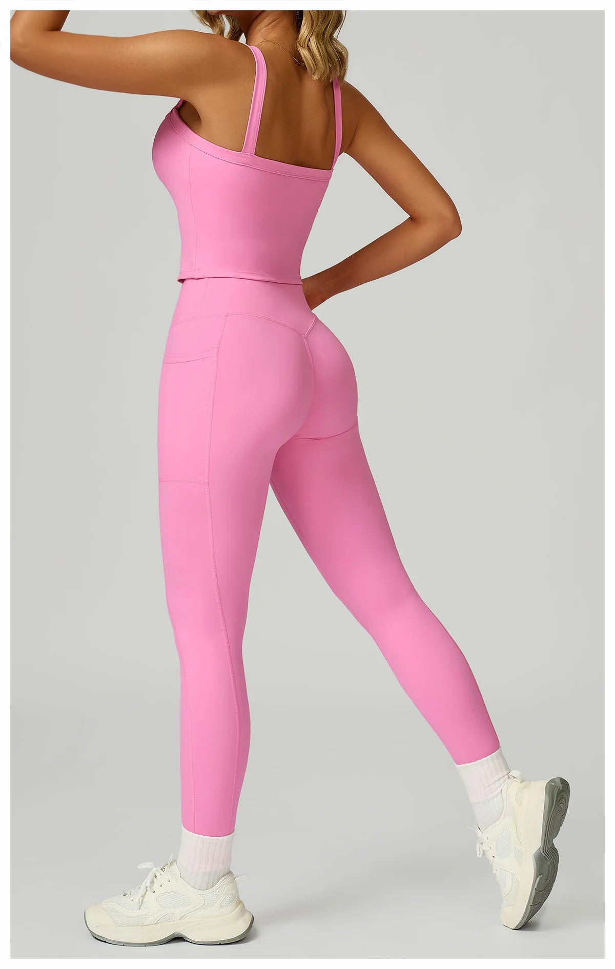 Yoga Pants Cross Waist Head Gym Leggings Women Sexy High Waist Booty Lifting Leggings Pants Women Sports Clothing Fitness Wear