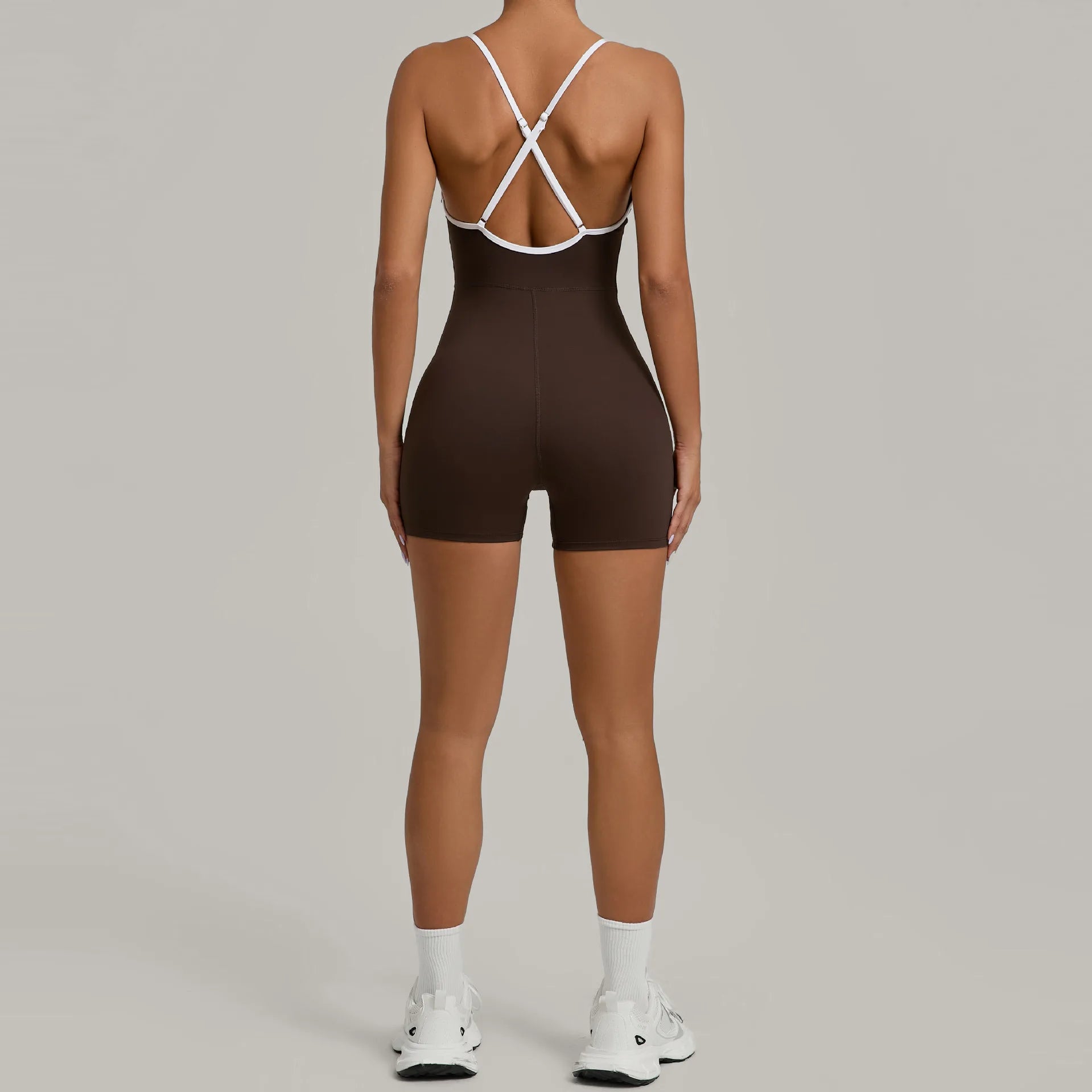 Summer Workout Jumpsuit Sports Overalls Women Rompers Gym Clothing Running Fitness Suits Gym Tracksuit Short Sportswear Yoga Set