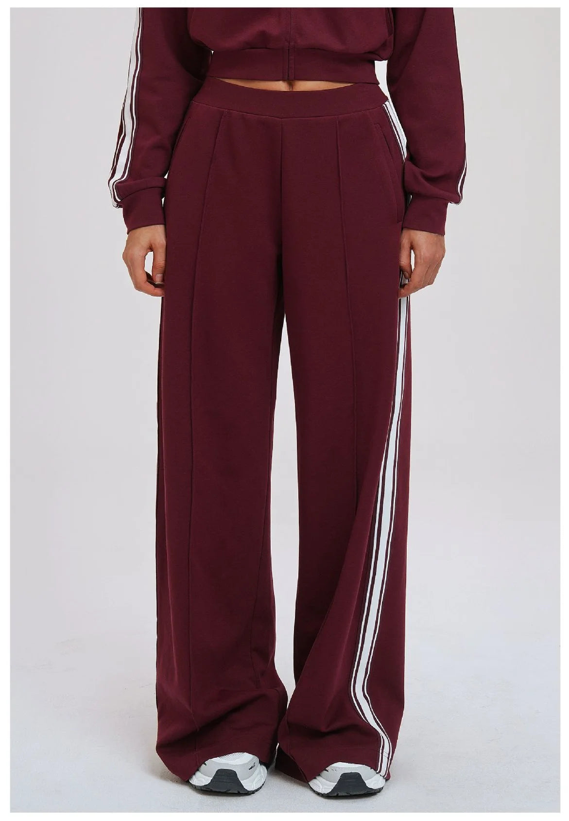Color Blocking Sports Sweatpants Loose And Comfortable Casual Pocket Pants Outdoor Cycling And Mountaineering Sports Sweatpants