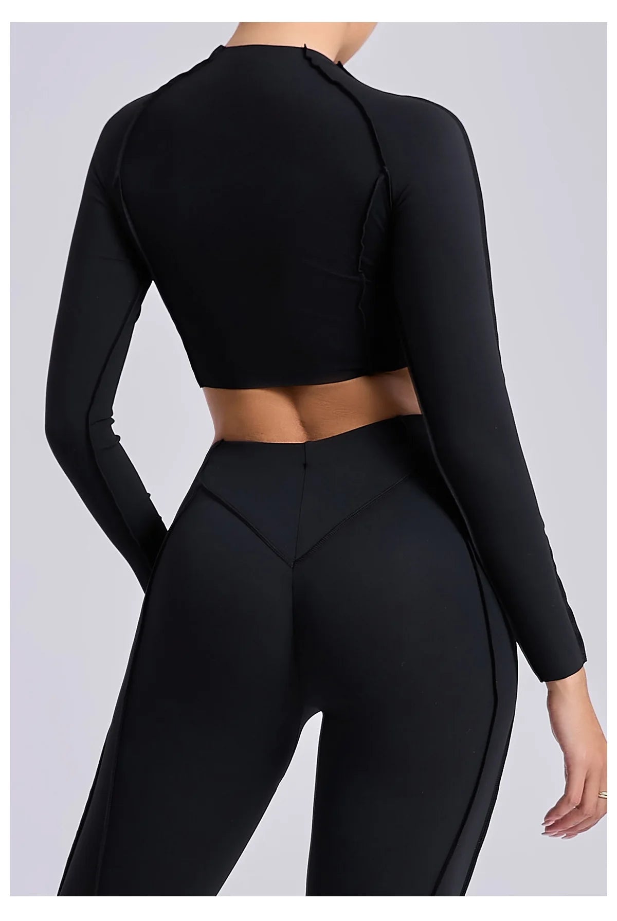 Long Sleeve Workout Top Gym T-shirt Pilates Clothes Women Active Wear Sports Shirt Elastic Fitness Yoga Clothing Running Shirts