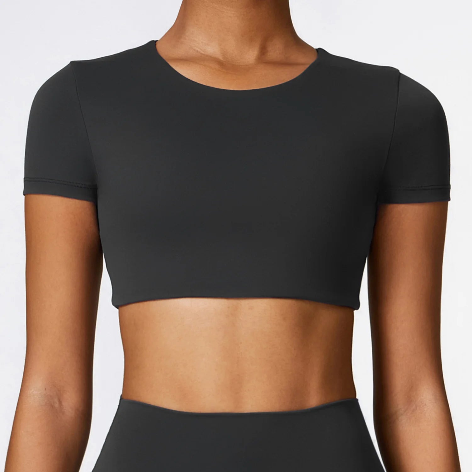 Yoga Top Women Sport T Shirts Push Up Fitness Clothes Short Sleeve Yoga Shirt Gym Top Running Active Wear Sport Top Femme Tights