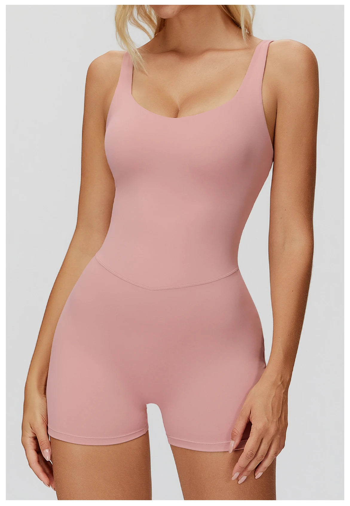 Jumpsuit Women's Short Tracksuit Yoga Set One-Piece Sportswear Push Up Gym Workout Clothes Fitness Stretch Bodysuit Yoga Suit
