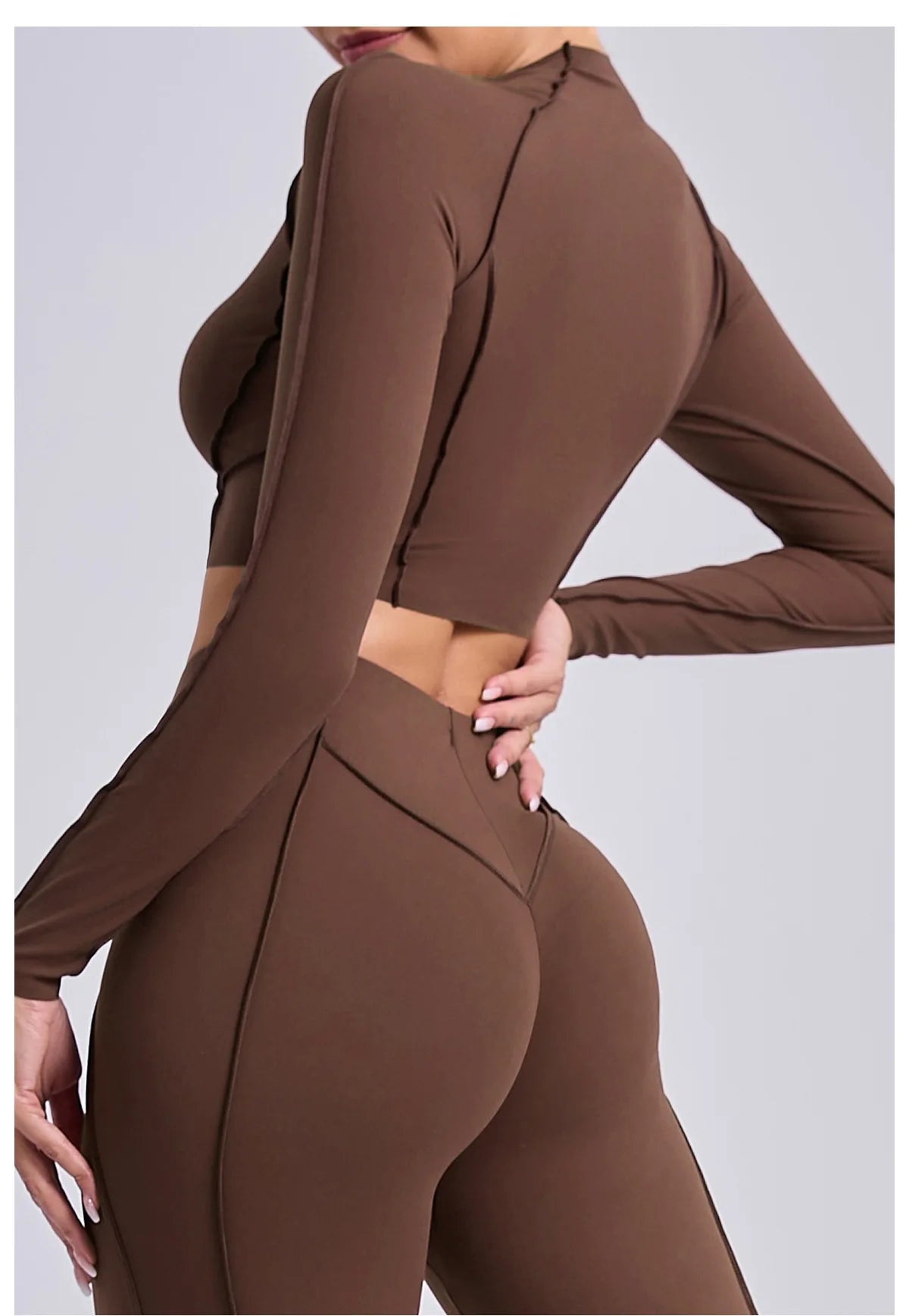 Long Sleeve Workout Top Gym T-shirt Pilates Clothes Women Active Wear Sports Shirt Elastic Fitness Yoga Clothing Running Shirts